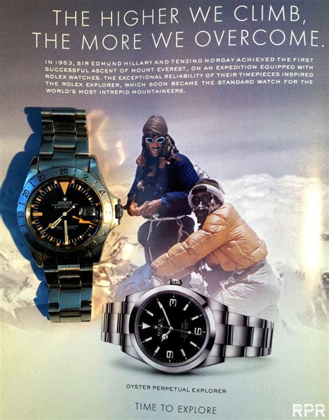 rolex explorer sir edmund hillary advertisement|2021 Rolex explorer.